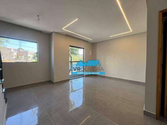 Sobrado com 3 dormitórios à venda, 102 m² por R$ 750.000,00 - Parque Jaçatuba - Santo André/SP
