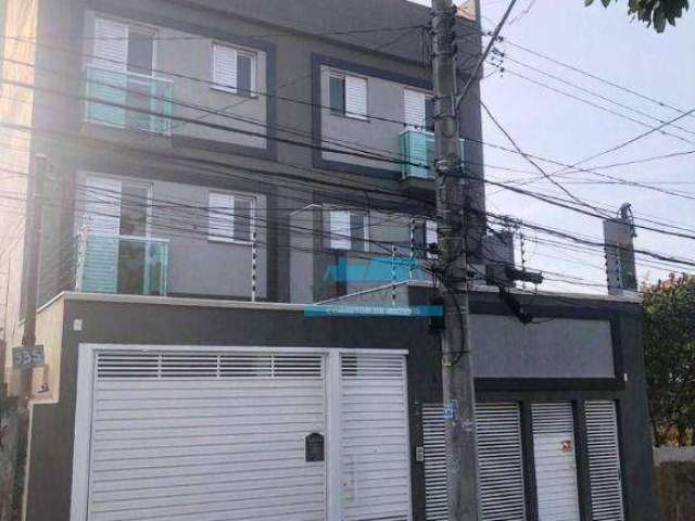 Cobertura com 2 dormitórios à venda, 88 m² por R$ 390.000,00 - Vila Curuçá - Santo André/SP