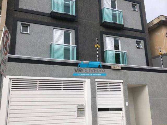 Apartamento com 2 dormitórios à venda, 61 m² por R$ 340.000 - Parque Oratório - Santo André/SP