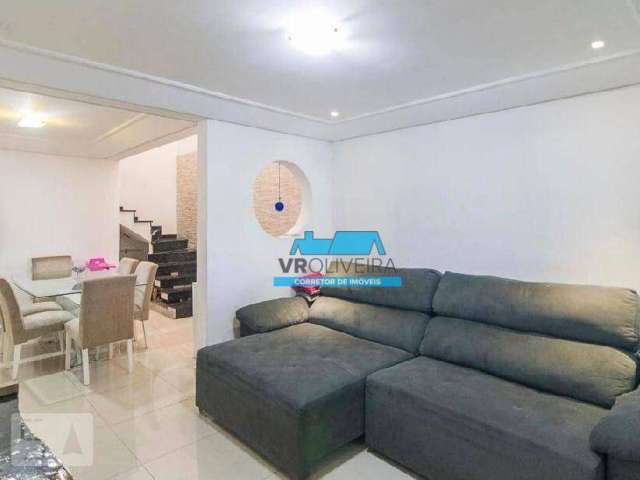 Sobrado com 3 dormitórios à venda por R$ 440.000 - Vila Guarará - Santo André/SP