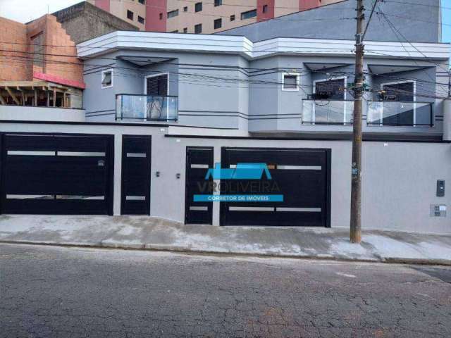 Sobrado com 3 dormitórios à venda por R$ 748.000 - Vila Curuçá - Santo André/SP