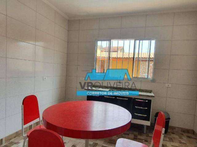 Casa com 2 dormitórios à venda por R$ 360.000 - Balneário Itaguaí - Mongaguá/SP