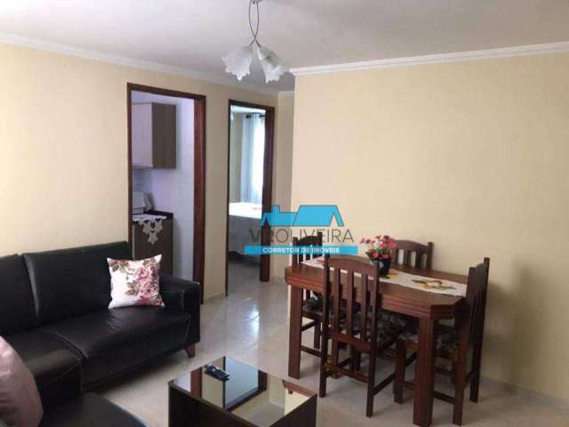 Apartamento com 2 dormitórios à venda, 50 m² por R$ 225.000 - Vila Camilópolis - Santo André/SP