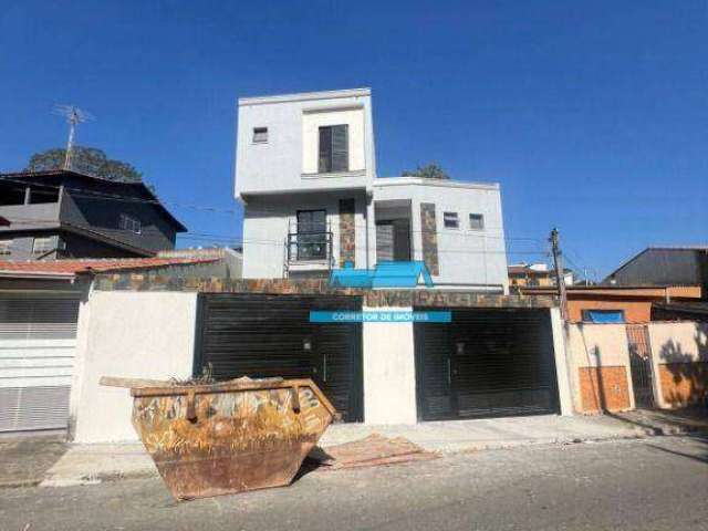 Sobrado com 3 dormitórios à venda, 75 m² por R$ 580.000,00 - Vila Alto de Santo André - Santo André/SP