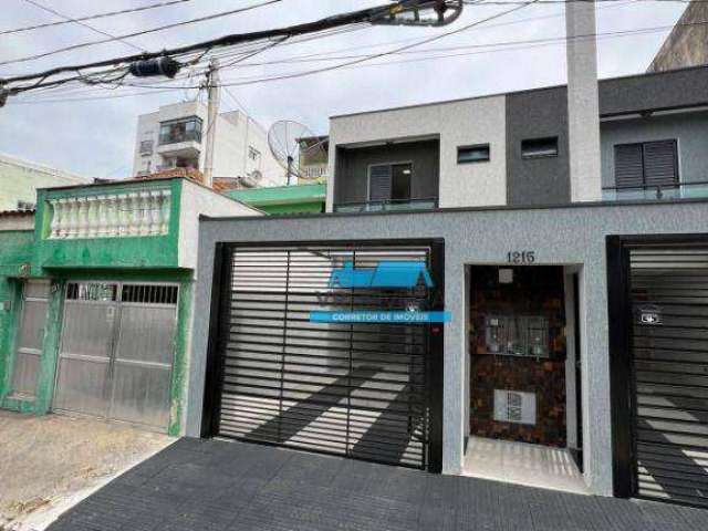 Sobrado com 3 dormitórios à venda, 92 m² por R$ 580.000,00 - Vila Camilópolis - Santo André/SP