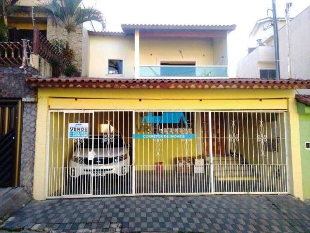 Sobrado com 3 dormitórios à venda, 335 m² por R$ 1.200.000,00 - Vila Metalúrgica - Santo André/SP