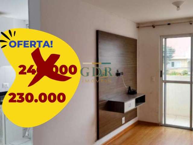 Apartamento com 2 quartos à venda no Jardim Amélia, Pinhais , 48 m2 por R$ 230.000