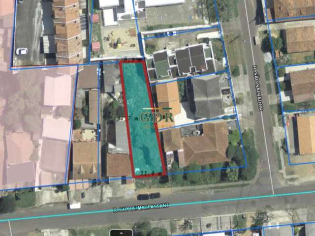 Terreno à venda na Rua Guy de Maupassant, Pilarzinho, Curitiba, 408 m2 por R$ 300.000