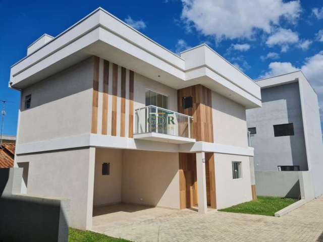 Casa em condomínio fechado com 3 quartos à venda na Rua Euclides da Cunha Ribas, Atuba, Pinhais, 149 m2 por R$ 669.000