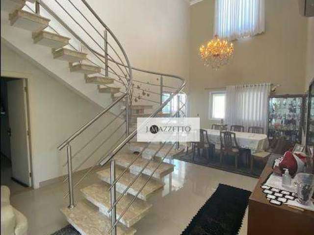 Sobrado com 4 dormitórios para alugar, 341 m² por R$ 12.130,00/mês - Jardim dos Lagos - Indaiatuba/SP