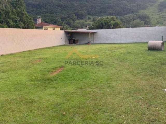Terreno à venda com 386m² murado no Bairro Vendaval em Biguaçu