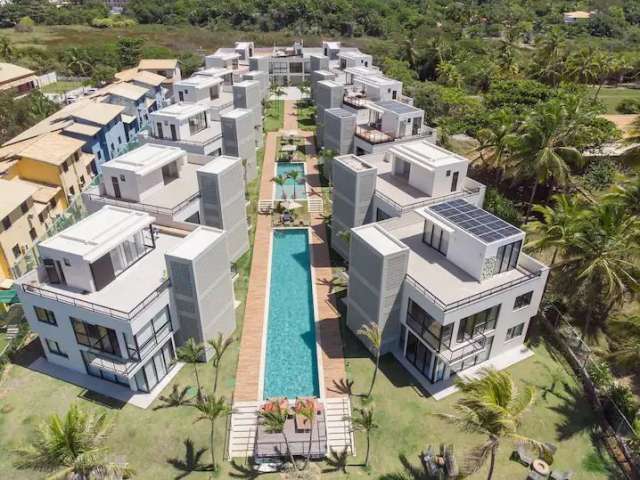 Apartamento duplex com 3 quartos cobertura beira mar em Itacimirim