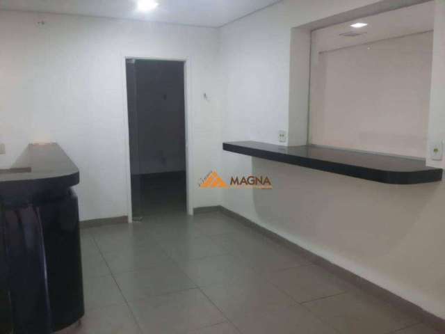 Sala para alugar, 102 m² por R$ 1.645,13/mês - Centro - Ribeirão Preto/SP