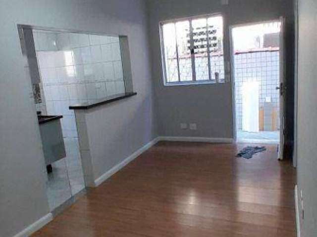 Apartamento térreo a venda na Encruzilhada em Santos