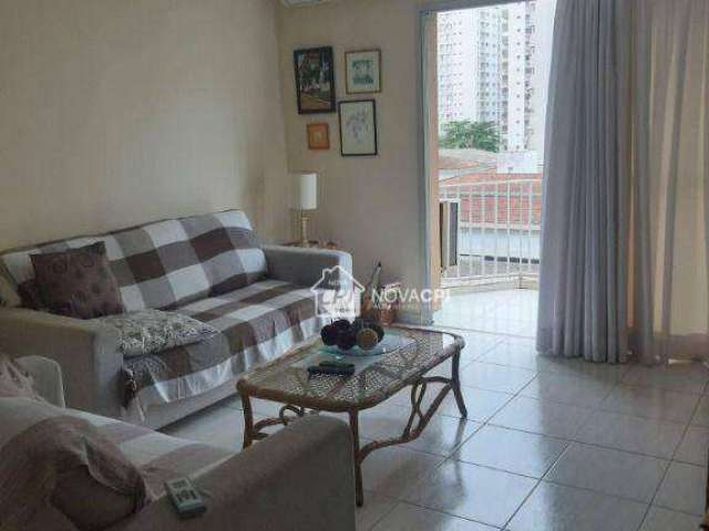 Apartamento com 3 dormitórios à venda, 120 m² por R$ 590.000,00 - Barra Funda - Guarujá/SP