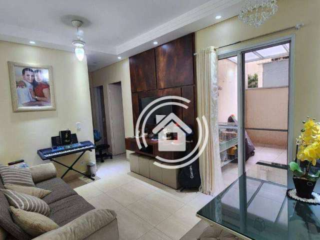 Apartamento com 2 dormitórios à venda, 54 m² por R$ 296.800,00 - Vila Odim Antão - Sorocaba/SP