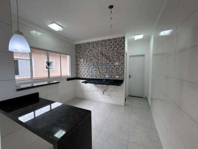 Casa em condomínio fechado com 3 quartos à venda na Vila Mirim, Praia Grande  por R$ 370.000