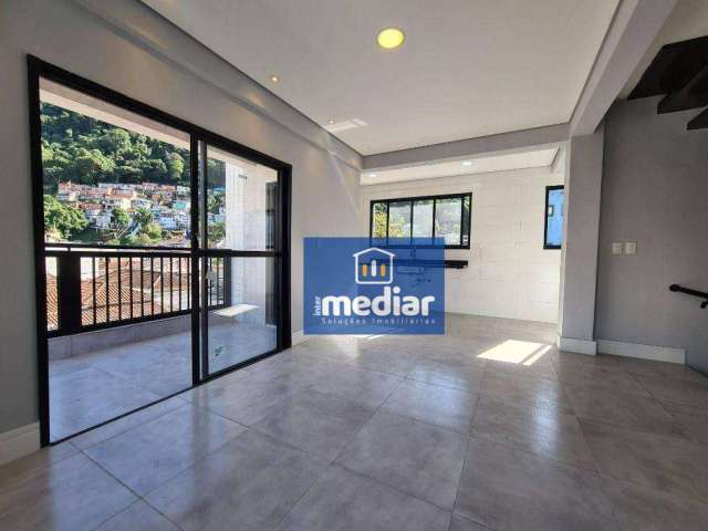 Casa com 3 dormitórios à venda, 176 m² por R$ 849.000,00 - Marapé - Santos/SP