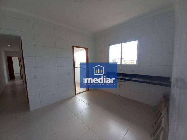 Casa com 3 dormitórios à venda, 87 m² por R$ 360.000,00 - Areia Branca - Santos/SP