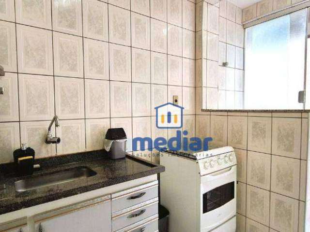 Apartamento com 1 dormitório à venda, 36 m² por R$ 270.000,00 - Embaré - Santos/SP