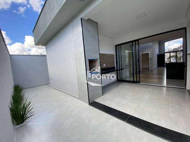 Casa com 3 dormitórios à venda, 142 m² - Park Unimep Taquaral - Piracicaba/SP