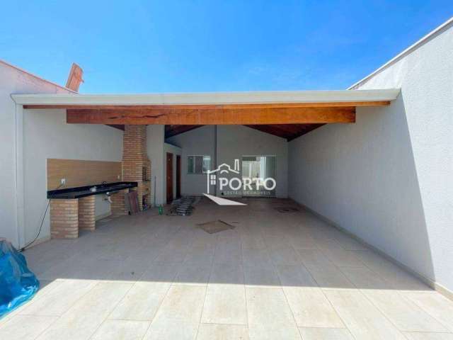Casa com 3 dormitórios à venda, 140 m² - Residencial Nova Água Branca II - Piracicaba/SP