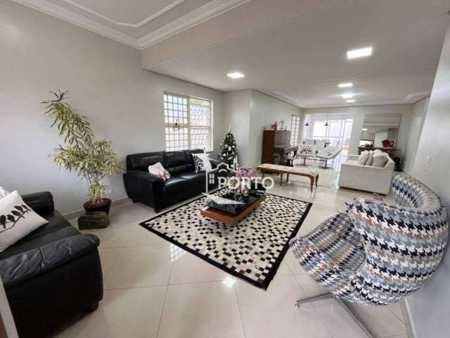 Casa com 4 dormitórios, 202 m² - venda por R$ 1.500.000,00 ou aluguel por R$ 7.835,00/mês - Terras de Piracicaba - Piracicaba/SP