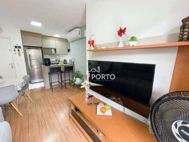 Apartamento com 2 dormitórios à venda, 54 m² - Paulicéia - Piracicaba/SP