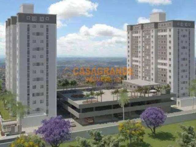 Apartamento com 02 quartos 46mts no Palmeiras de São José