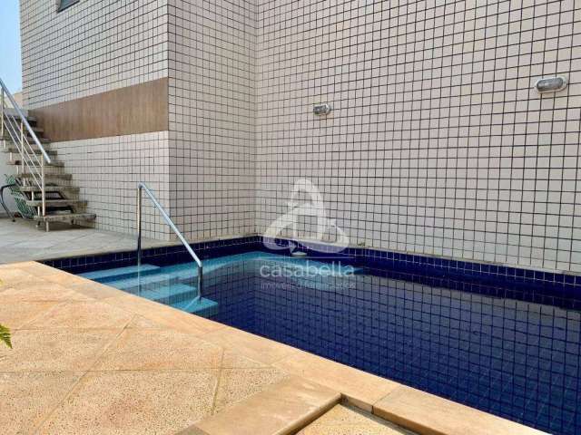 Cobertura com 4 dormitórios à venda, 350 m² por R$ 2.200.000,00 - Ponta da Praia - Santos/SP