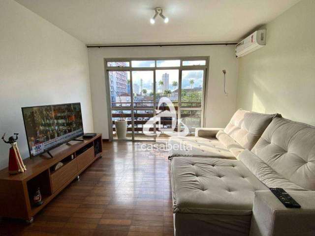 Apartamento com 3 dormitórios à venda, 105 m² por R$ 550.000,00 - Campo Grande - Santos/SP