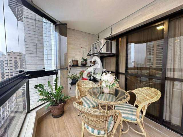 Apartamento com 4 dormitórios à venda, 202 m² por R$ 1.500.000,00 - Ponta da Praia - Santos/SP