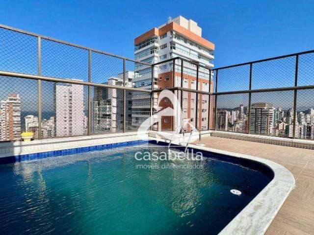 Cobertura com 4 dormitórios, 350 m² - venda por R$ 4.000.000,00 ou aluguel por R$ 35.000,00/mês - Embaré - Santos/SP