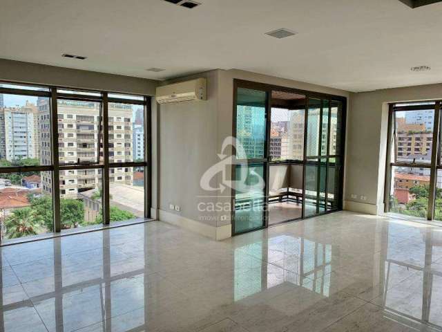 Apartamento com 4 dormitórios para alugar, 209 m² por R$ 9.500,00/mês - Vila Rica - Santos/SP