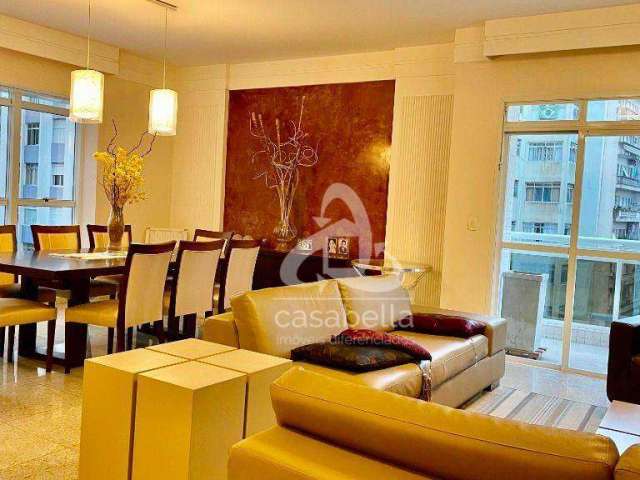 Apartamento com 4 dormitórios, 214 m² - venda por R$ 2.500.000,00 ou aluguel por R$ 13.424,00/mês - Boqueirão - Santos/SP