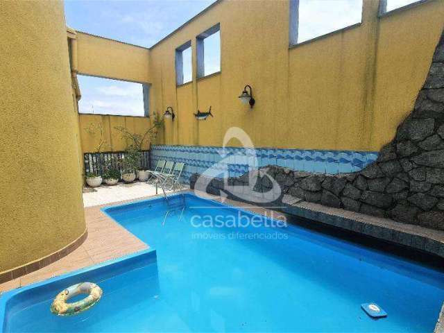 Cobertura com 4 dormitórios à venda, 500 m² por R$ 2.200.000,00 - Ponta da Praia - Santos/SP