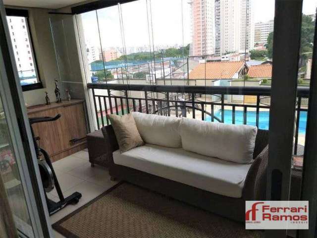 Apartamento com 4 dormitórios para alugar, 189 m² por R$ 11.720/mês - Santana - São Paulo/SP