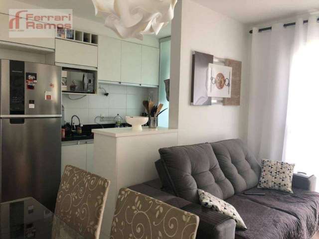 Apartamento com 3 dormitórios à venda, 62 m² por R$ 370.000,00 - Vila Rio de Janeiro - Guarulhos/SP
