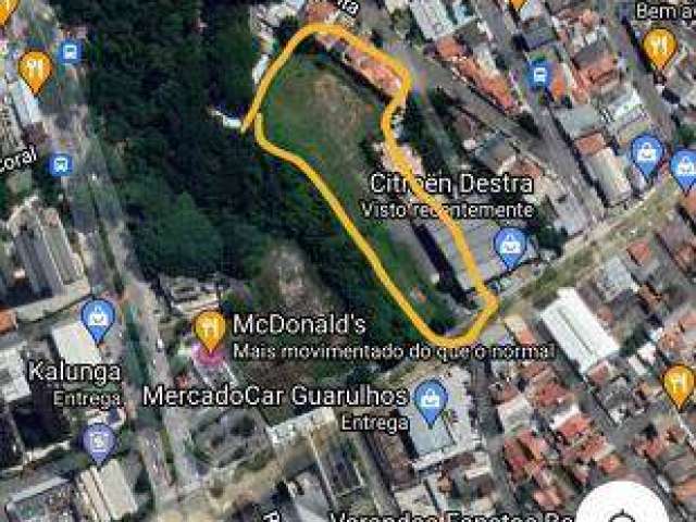 Lote/Terreno para venda possui 12.000metros quadrados em Macedo - Guarulhos - São Paulo