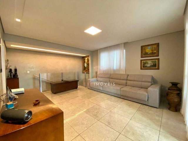 Cobertura com 4 dormitórios à venda, 249 m² por R$ 1.300.000 - Castelo - Belo Horizonte/MG