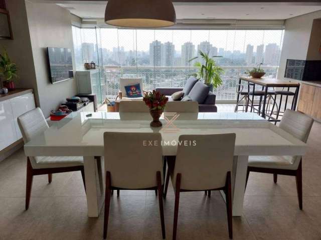 Apartamento com 3 dormitórios à venda, 117 m² por R$ 1.595.800 - Santo Amaro - São Paulo/SP