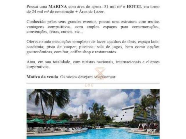 Hotel com 300 dormitórios à venda, 24000 m² por R$ 600.000.000 - Meireles - Fortaleza/CE