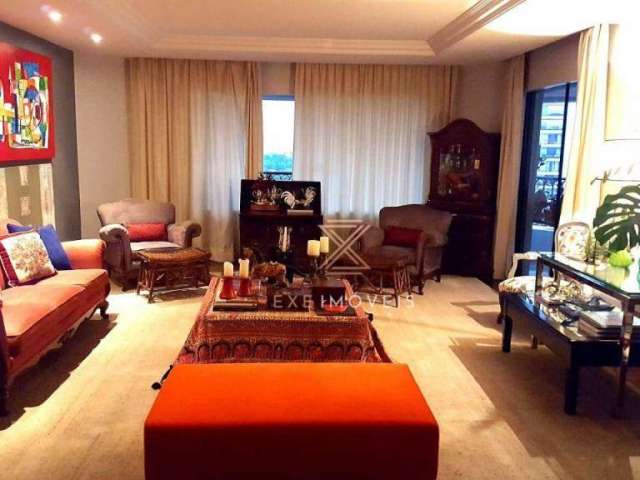 Apartamento com 3 dormitórios à venda, 310 m² por R$ 2.500.000 - Santo Amaro - São Paulo/SP