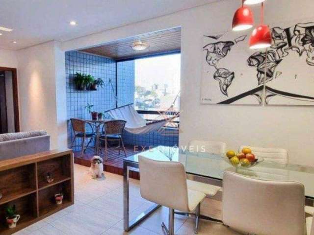 Apartamento com 3 dormitórios à venda, 105 m² por R$ 930.000 - Buritis - Belo Horizonte/MG