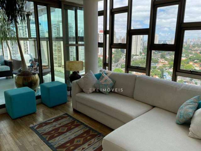 Cobertura com 3 dormitórios à venda, 240 m² por R$ 4.240.000 - Brooklin Paulista - São Paulo/SP