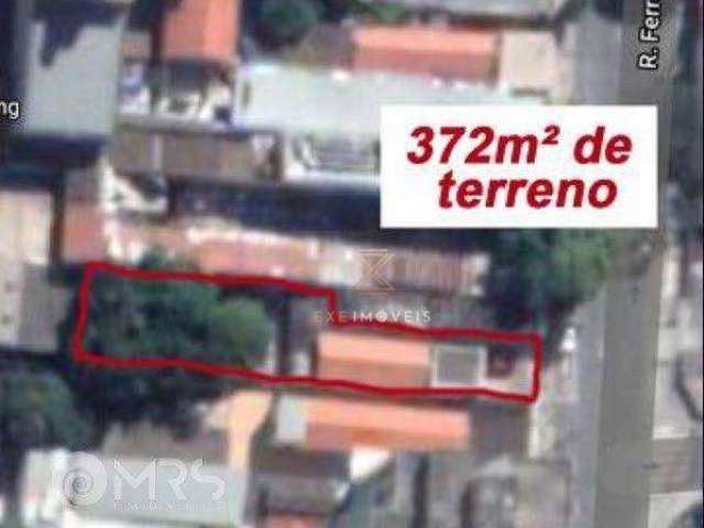 Terreno à venda, 372 m² por R$ 4.500.000 - Pinheiros - São Paulo/SP