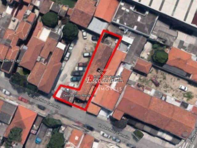 Terreno à venda, 1150 m² por R$ 3.300.000 - Lapa de Baixo - São Paulo/SP
