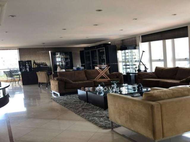 Apartamento com 4 dormitórios à venda, 400 m² por R$ 4.900.000 - Brooklin - São Paulo/SP
