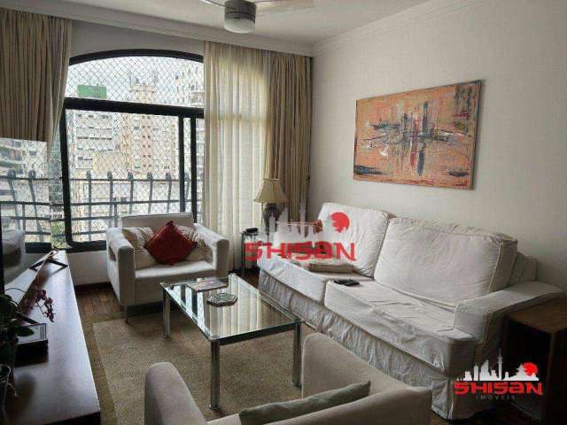 Apartamento com 3 dormitórios para alugar, 115 m² por R$ 15.000,00/ano - Paraíso - São Paulo/SP