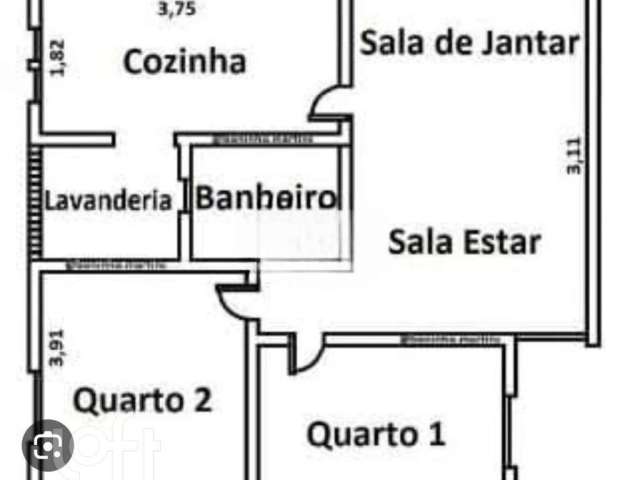 Apartamento com 1 quarto à venda na Rua Ângelo Aparecido Radim, --, São José, São Caetano do Sul por R$ 360.000
